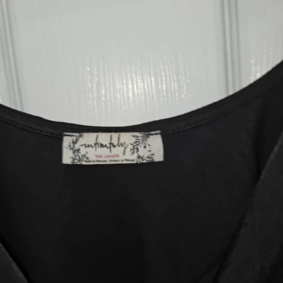 Free People Size SP, Elegant Black Women's Dress - Picture 5 of 12